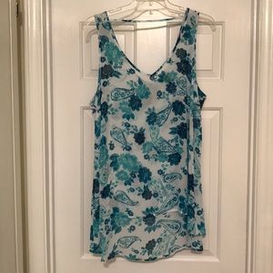 Torrid women's chiffon tank. Never worn. NWT